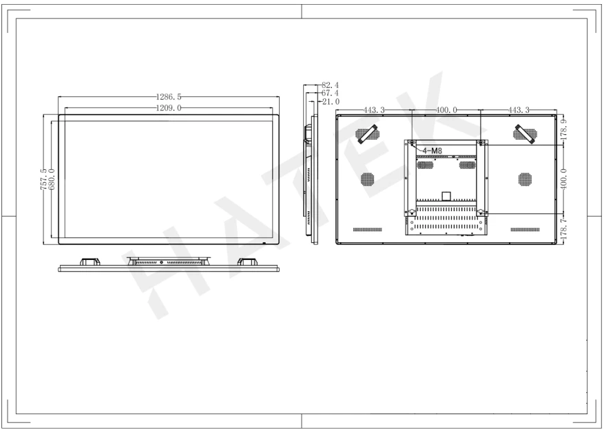 thông số kỹ thuật hatek ht55dsw-t