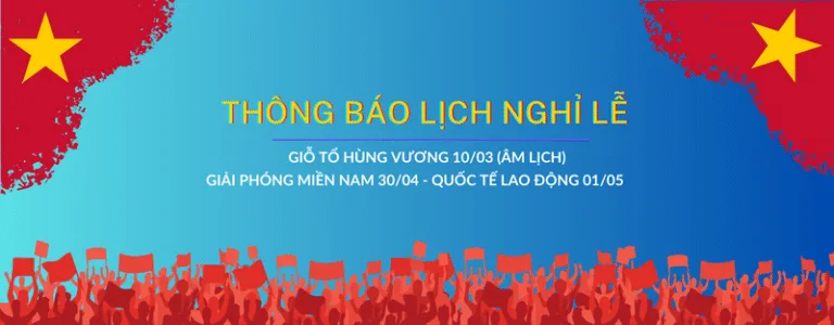 Thông báo lịch nghỉ lễ