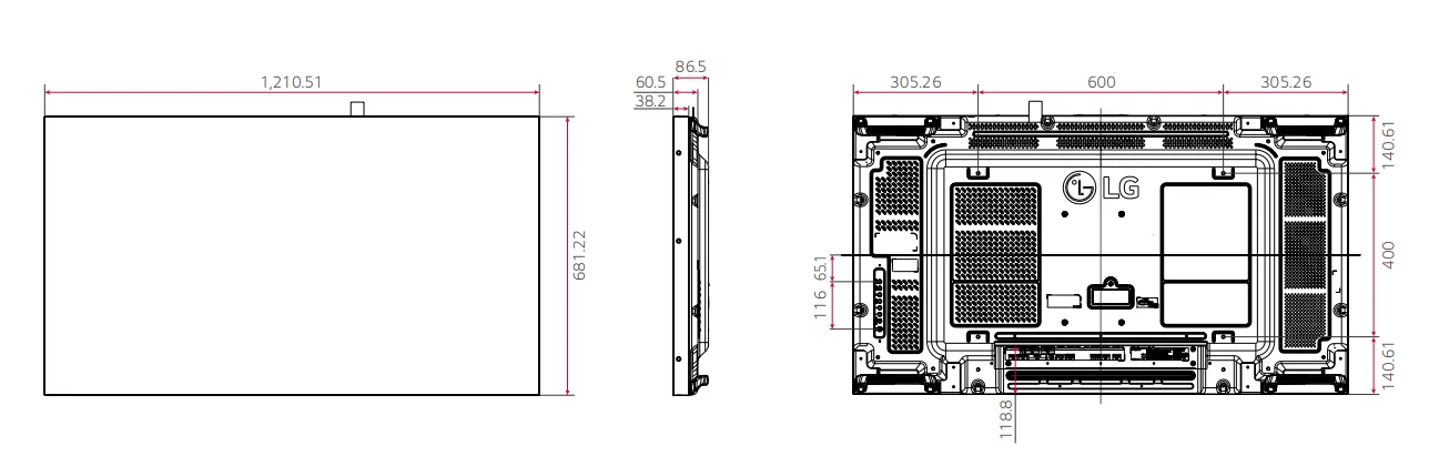 Thông số kĩ thuật màn hình LG 55VSH7J