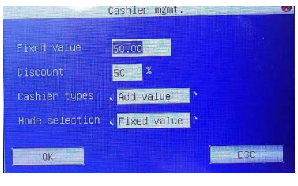 Thiết bị tiêu thụ ngoại tuyến ZKTeco Promecr-10 2023 menu chính cashier (2)