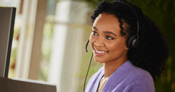 Jabra Engage 50 II USB-A UC Stereo - Tai nghe call center cho doanh nghiệp 2025 Busylight & SmartRinger hỗ trợ năng suất