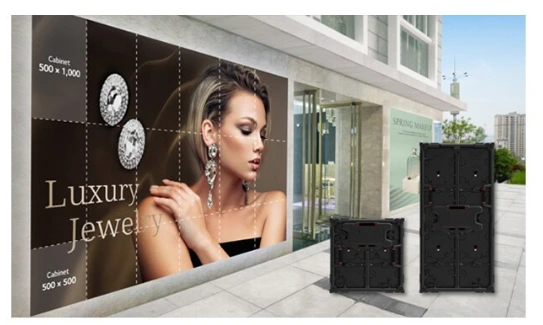 LG GSCA046 P4.63 có 2 lựa chọn tủ