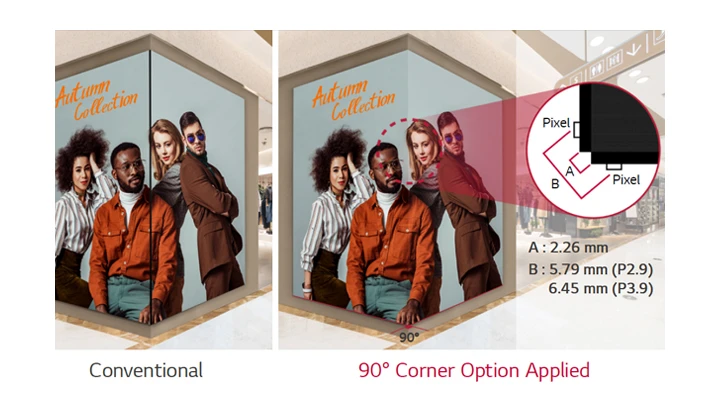 góc thiết kế 90 độ