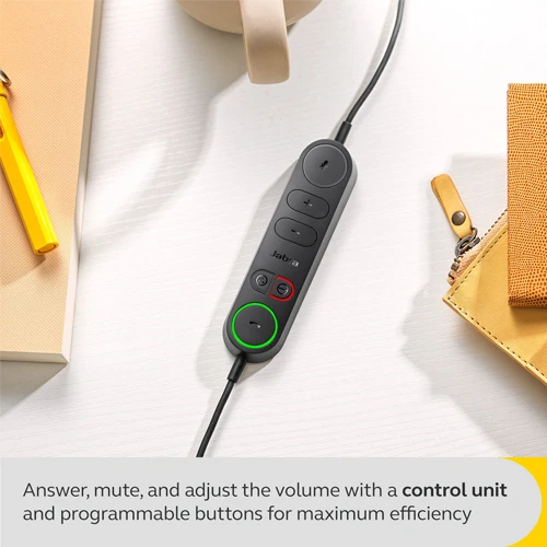 tai nghe 1 bên tai Jabra Engage 40 - (Inline Link) USB-A UC Mono trang bị bộ điều khiển