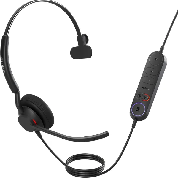 Jabra Engage 40 - (Inline Link) USB-C MS Mono - Tai nghe call center cho doanh nghiệp