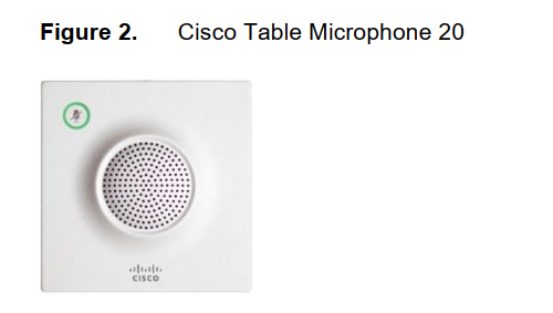 Cisco Table Microphone 20 CTS-MIC-TABL20