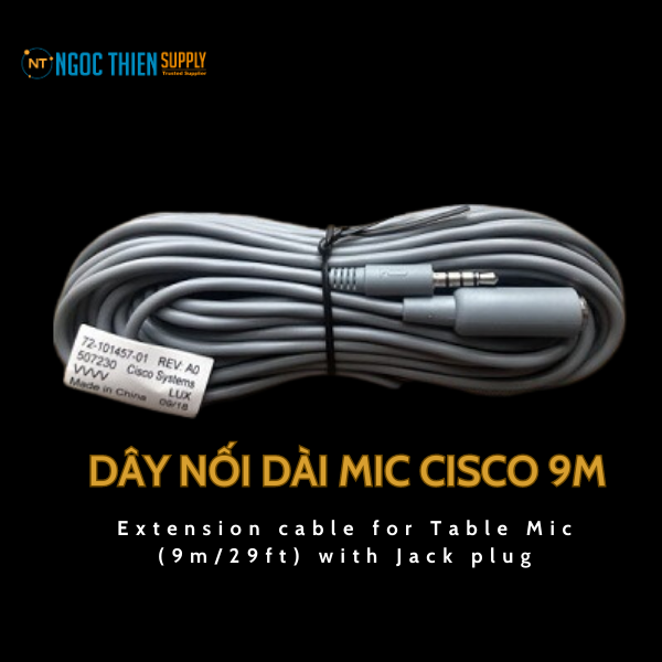 Dây nối dài mic Cisco 9m- CAB-MIC-EXT-J (1)