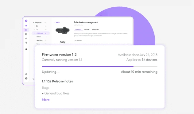 Định cấu hình và cập nhật thiết bị