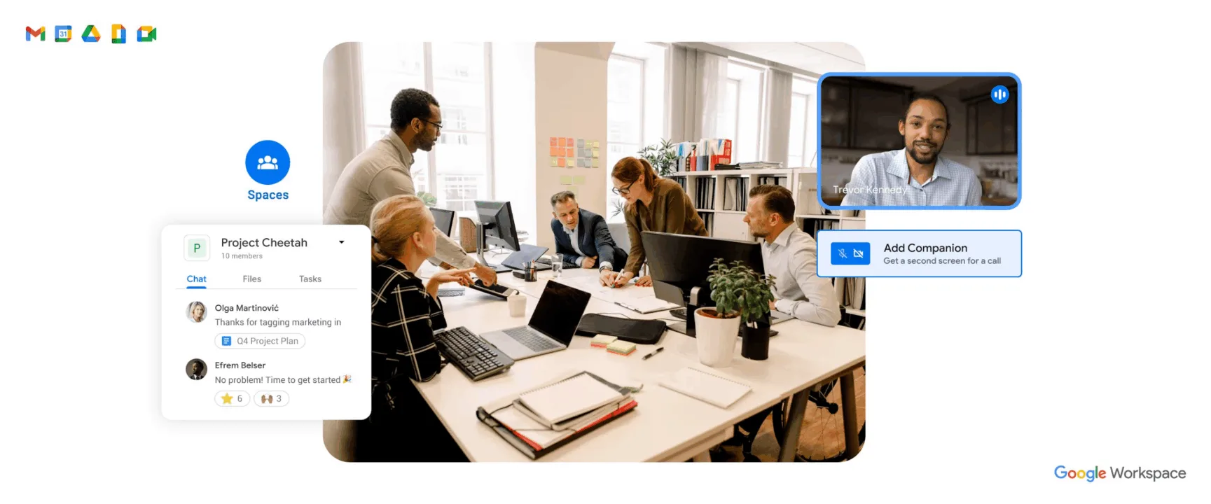 Dung Google Workspace Business Starter de lam viec nhom