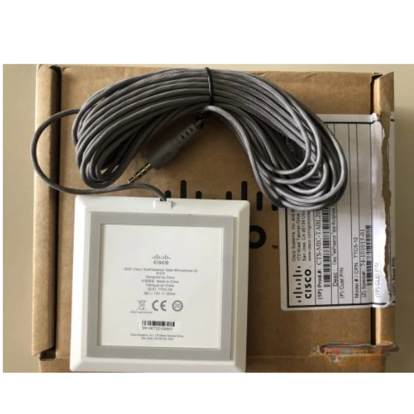 Mặt sau micro đa hướng Cisco (mic vuông) Mặt sau micro đa hướng Cisco (mic vuông)