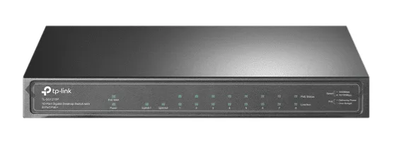 Thiết bị 10-Port Gigabit with 8-Port PoE+ Desktop Switch TP-LINK TL-SG1210P