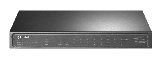 Thiết bị 10-Port Gigabit with 8-Port PoE+ Desktop Switch TP-LINK TL-SG1210P