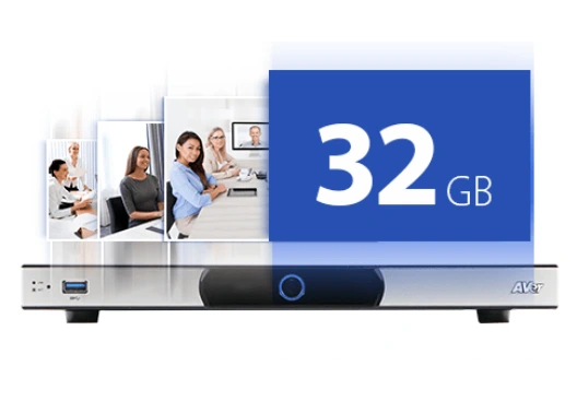 AVER SVC100 được trang bị bộ nhớ trong 32G