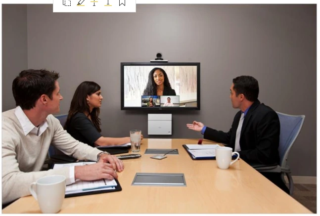 Cisco SX20 quick set in a small meeting room environment