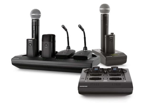 Tram sac SHURE MXWNCS8 và cac thiet bi micro khac