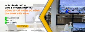 du an lap thiet bi hop cho cong ty co phan do dung gia dinh viet nam
