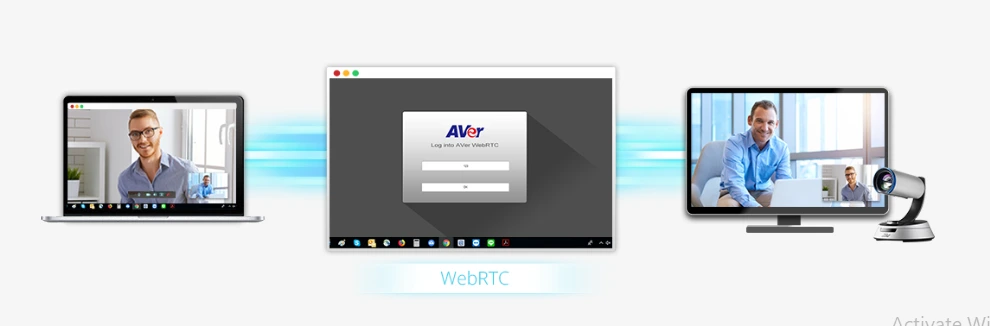 hop truc tuyen voi svc100 bang trinh duyet web