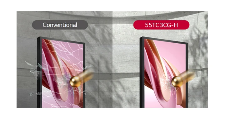 ít trầy xước và vỡ