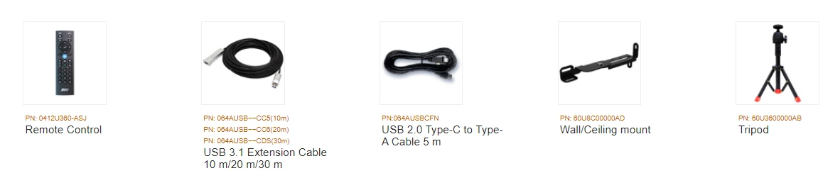 phu kien tuy chon di voi CAM130