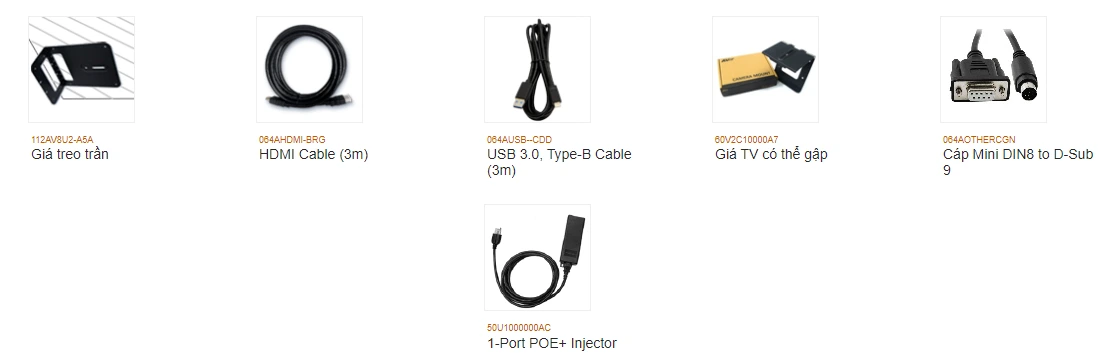 phu kien tuy chon di voi cam520 pro3