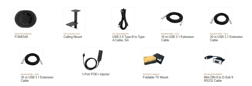 phu kien tuy chon di voi cam550