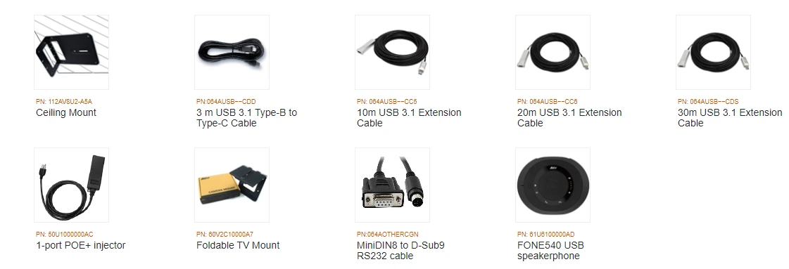 phu kien tuy chon voi cam520 pro2