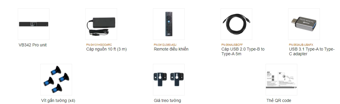 thanh phan dong goi cua aver vb342 pro