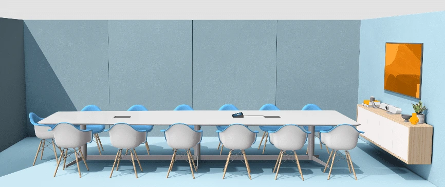 Bộ thiết bị hội nghị truyền hình 12 người trên Ring Central 01