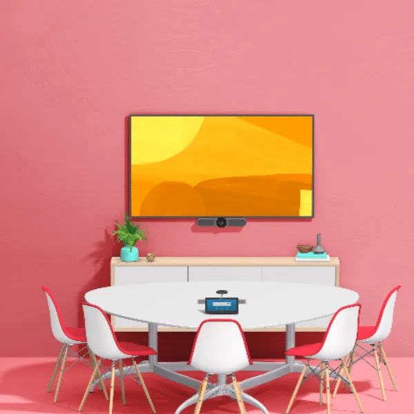 Bộ thiết bị hội nghị truyền hình 4 người trên Ring Central 01