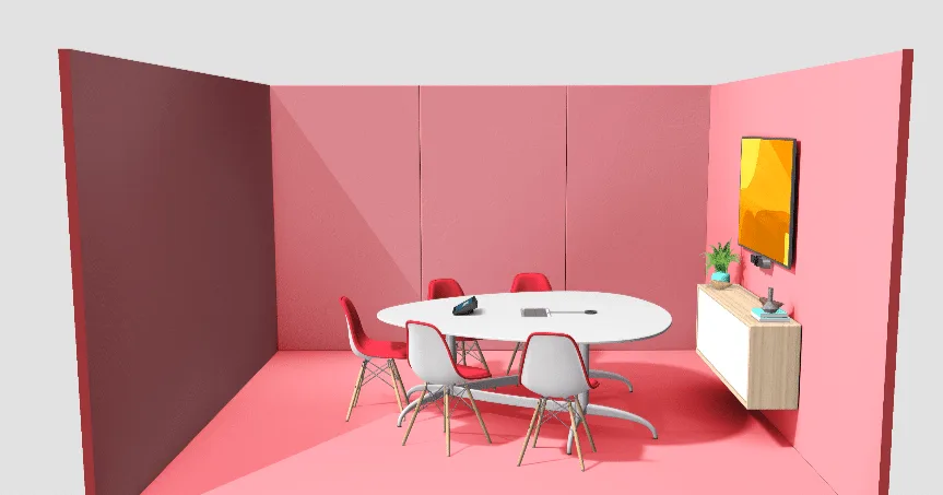 Bộ thiết bị hội nghị truyền hình 4 người trên Ring Central 01