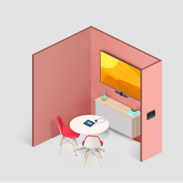 Bộ thiết bị hội nghị truyền hình cho nhóm 2 người trên Ring Central-02