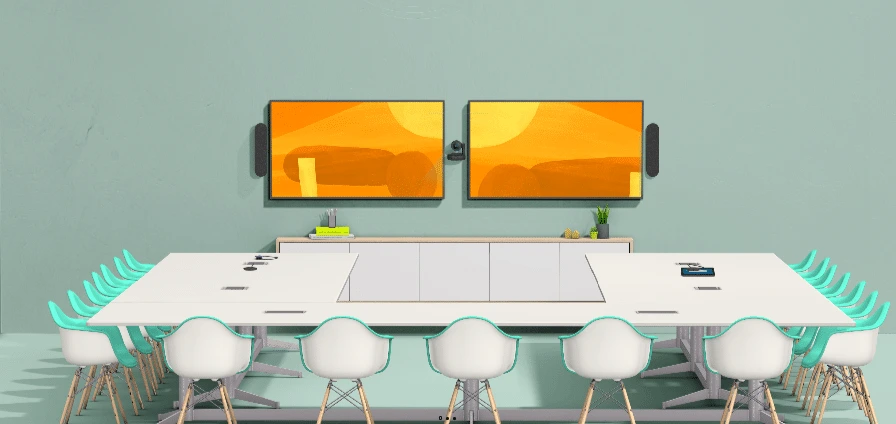 bộ thiết bị hội nghị truyền hình 46 người trên Ring Central dựa trên thiết bị