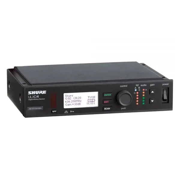 đầu thu không dây shure ulxd4