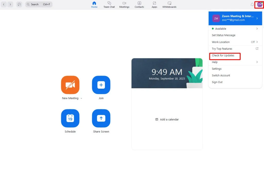Hướng dẫn cập nhật phiên bản Zoom mới nhất