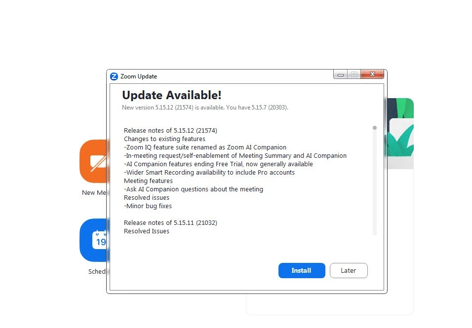 Hướng dẫn update Zoom trên máy tính Windows, macOS hoặc Linux