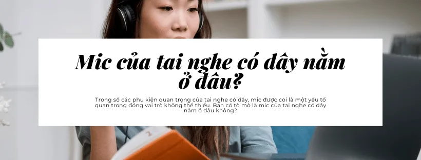 Mic của tai nghe có dây nằm ở đâu