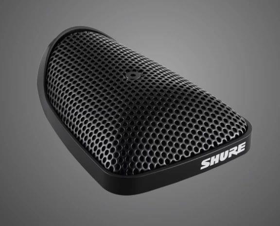 Micro Boundary để bàn SHURE CVB black omnidirectional