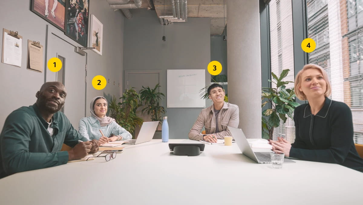 Tính năng đếm số người của PanaCast 50