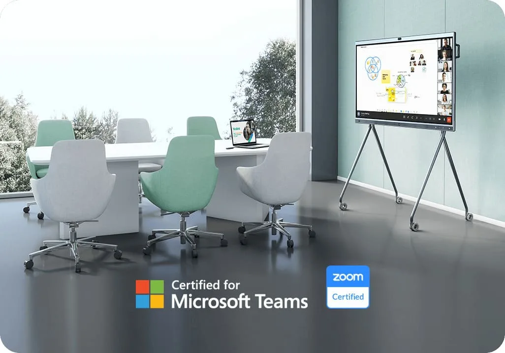 Yealink MeetBoard với chứng nhận Zoom và Teams