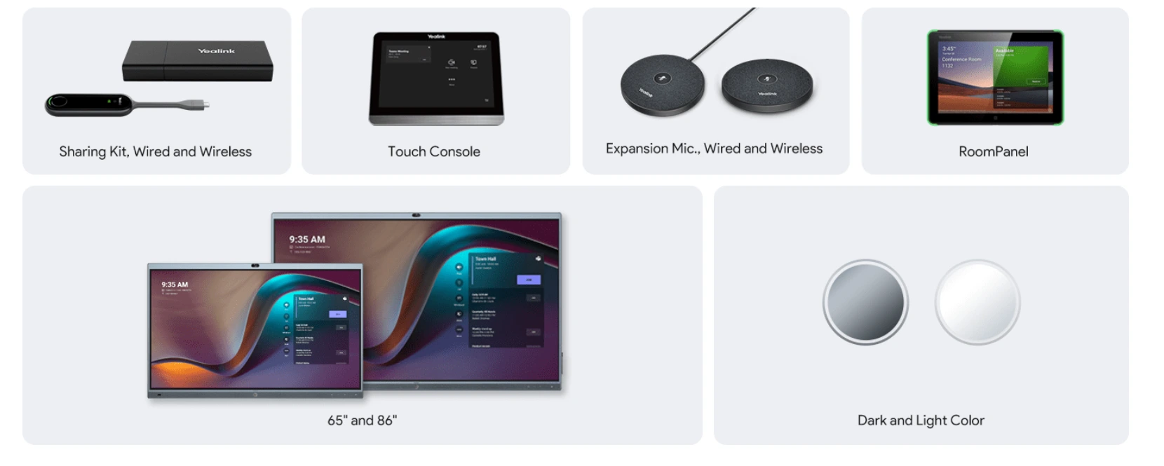 Yealink MeetingBoard phù hợp với mọi loại phòng 1