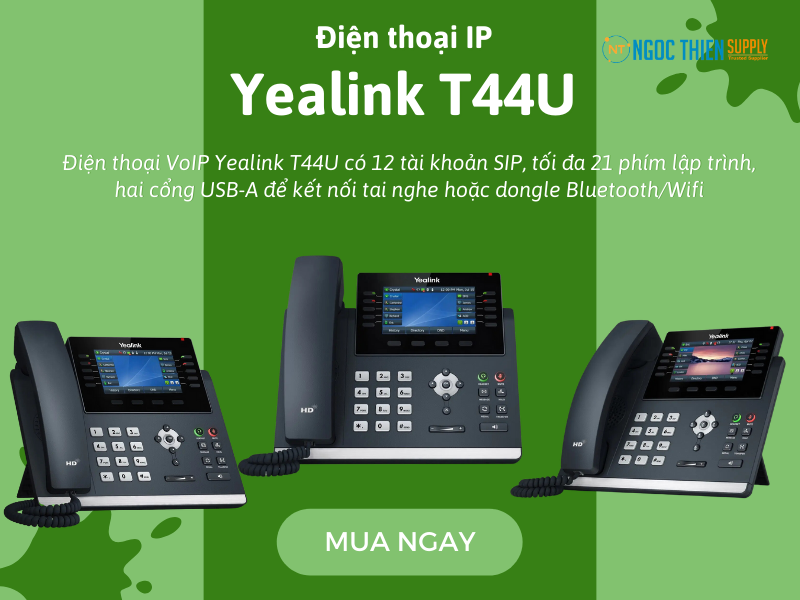 Điện thoại VoIP Yealink T44U
