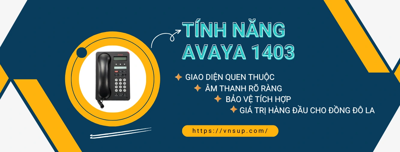 tính năng điện thoại avaya 1403 digital phone