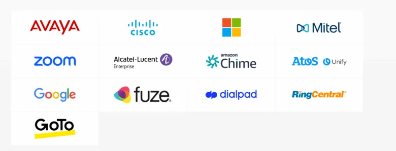 Các nền tảng tương thích với Evolve 65 SE