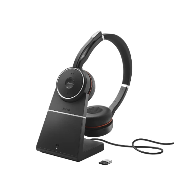 Tai nghe Jabra Evolve 75 SE USB-A incl. charging stand MS Stereo Tai nghe Jabra Evolve 75 SE USB-A incl. charging stand MS Stereo