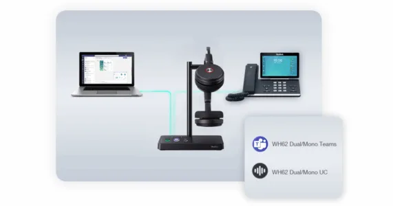 Tích hợp mượt mà với điện thoại IP Yealink