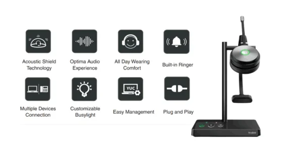 Tính năng nổi bật của Yealink WH62 Mono Teams