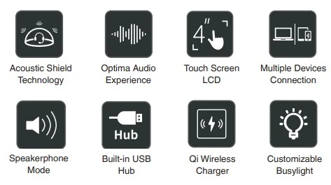 giới thiệu tai nghe không dây yealink wh66 mono teams