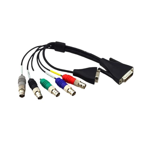 Cáp chuyển tín hiệu HDCI ra COM9 và BNC 01