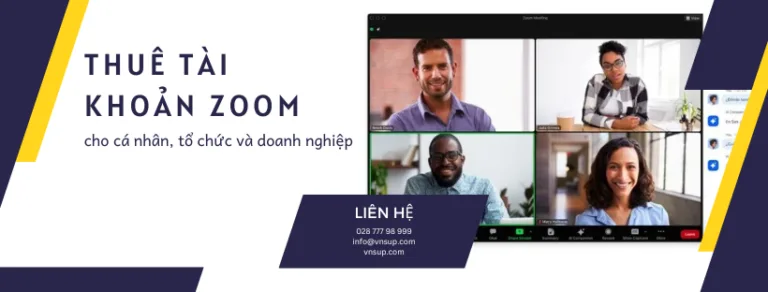 THUÊ TÀI KHOẢN ZOOM