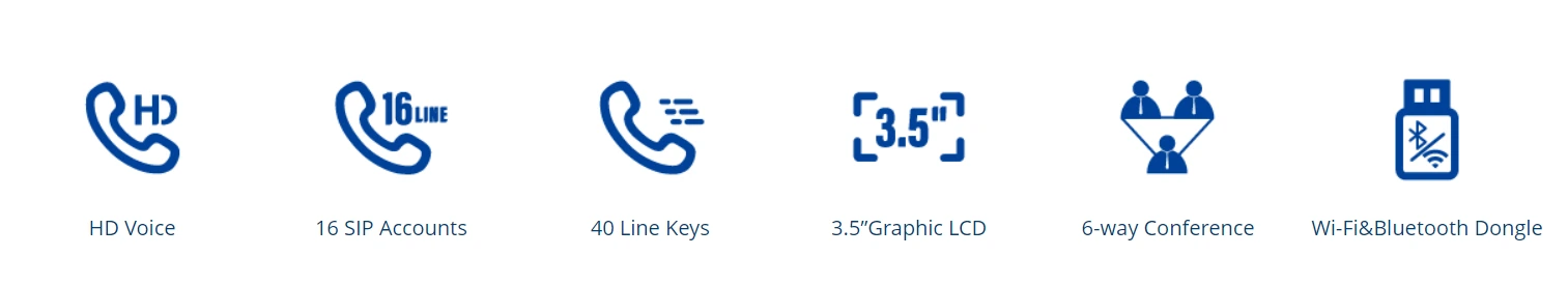 Tính năng điện thoại IP Dinstar C64G và Dinstar G64GP